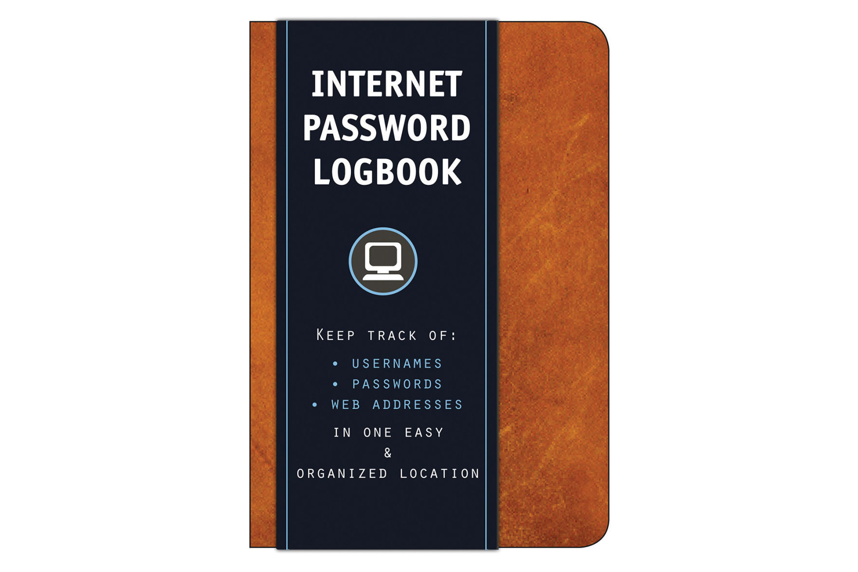 Internet Password Logbook
